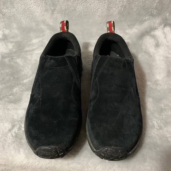 Merrell Jungle Moc Athletic Shoes Women's Black US 8 Suede Slip-On Comfort - Picture 7 of 13